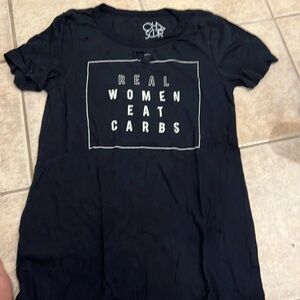 Chaser Real Women Eat Carbs Shirt